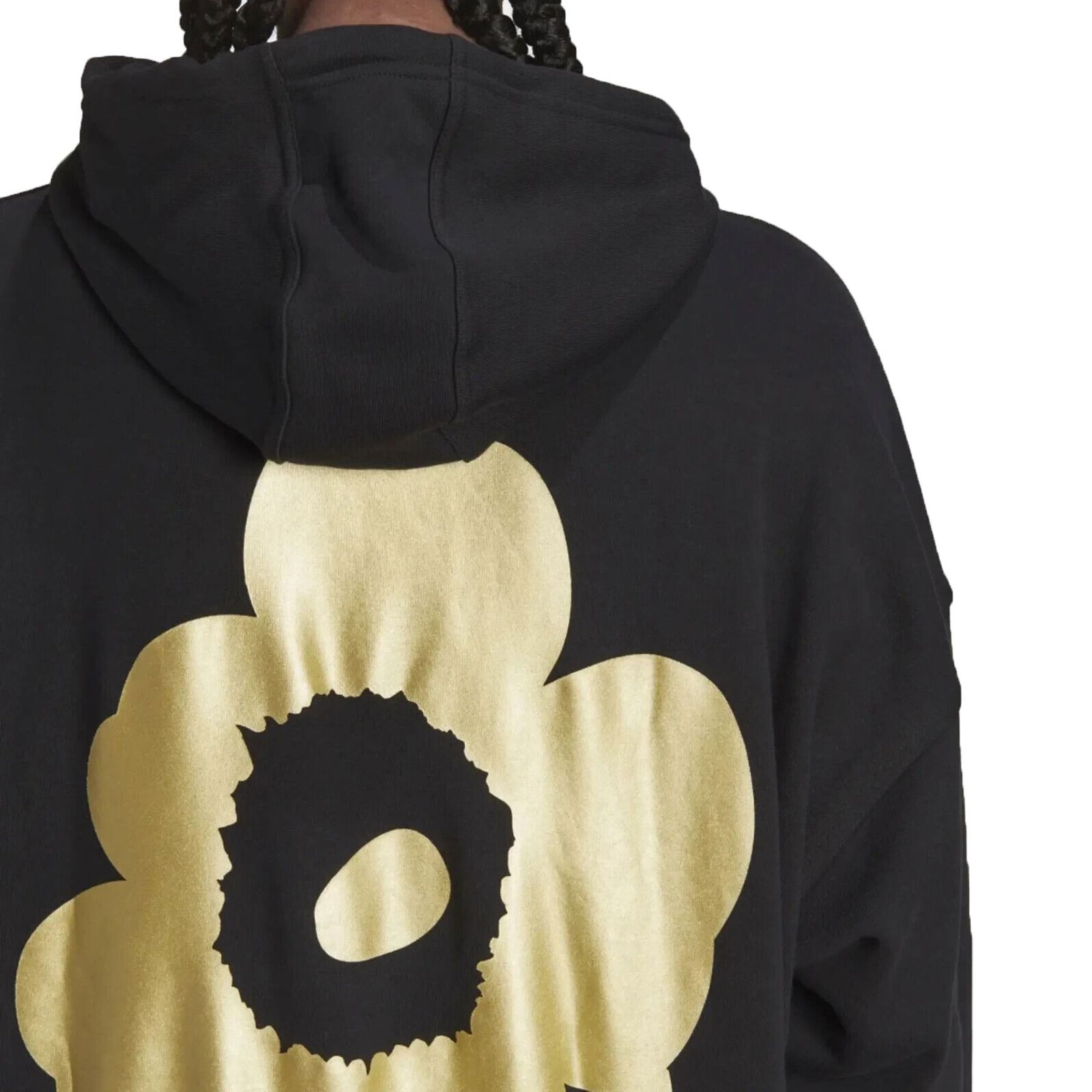 Adidas X Marimekko Boyfriend Hoodie Oversize Hooded Sweatshirt