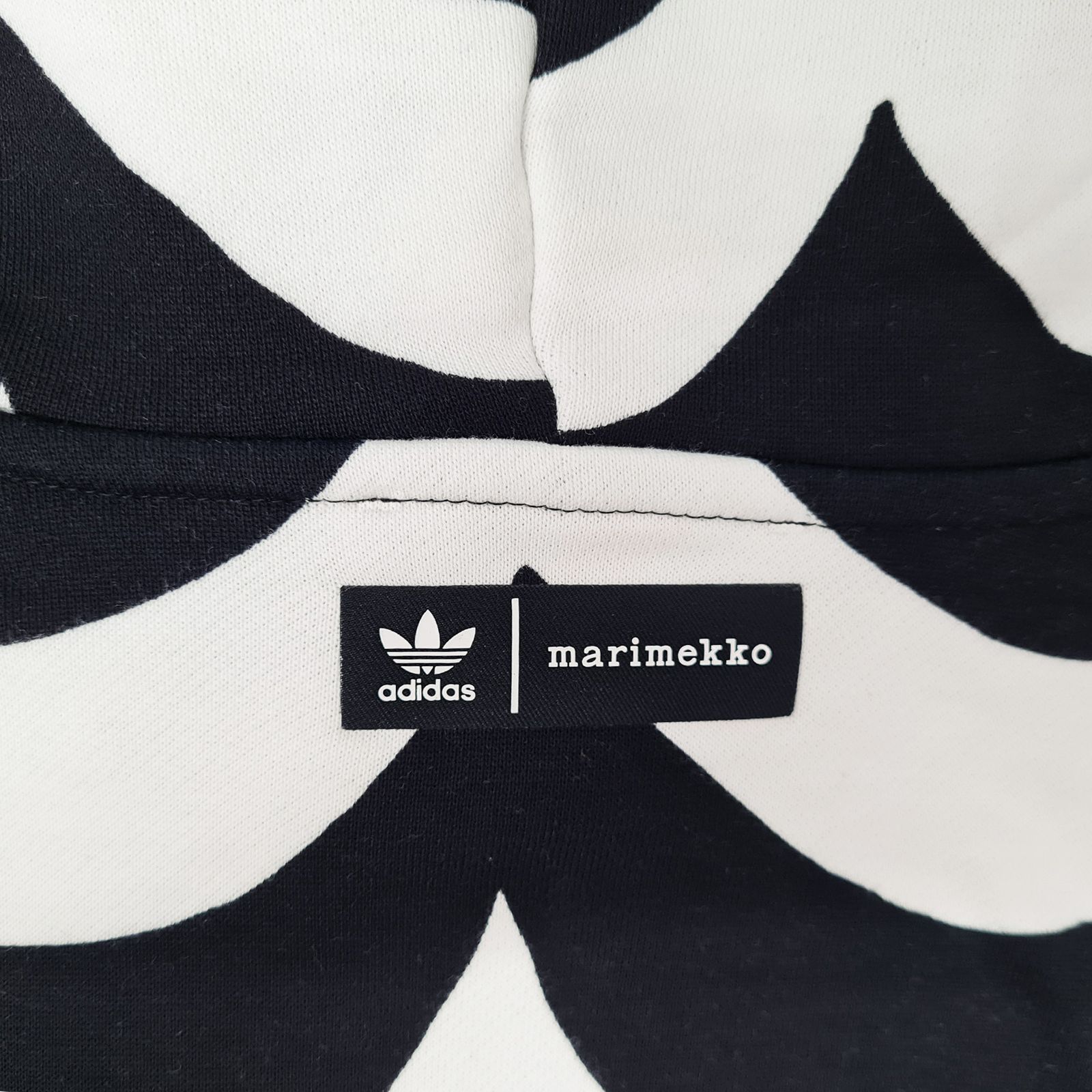 Adidas X Marimekko Wave Hoodie Oversize 3 Stripes Hooded