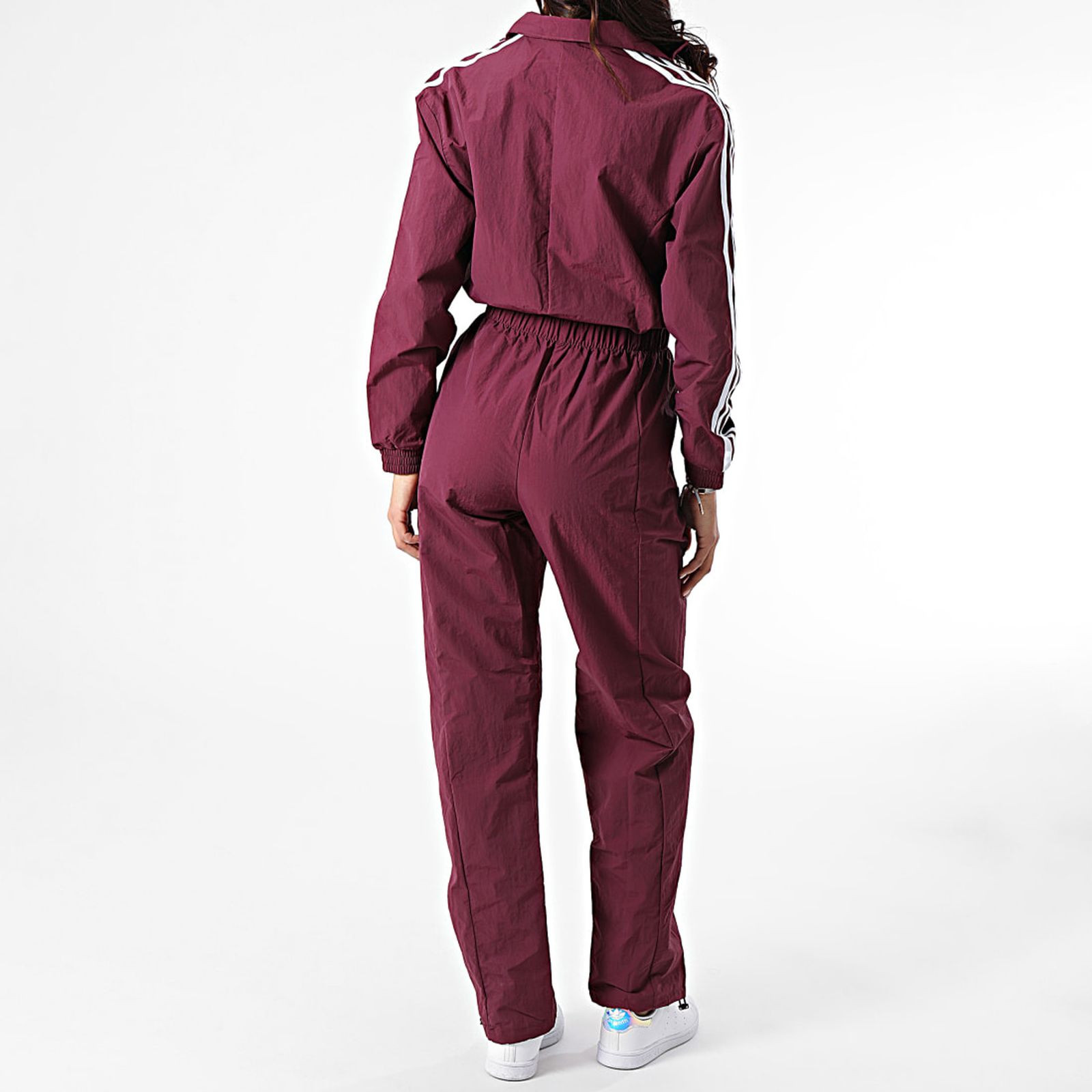 Adidas Originals Boiler Suit Overall Jumpsuit Rare Burgundy 34 | eBay