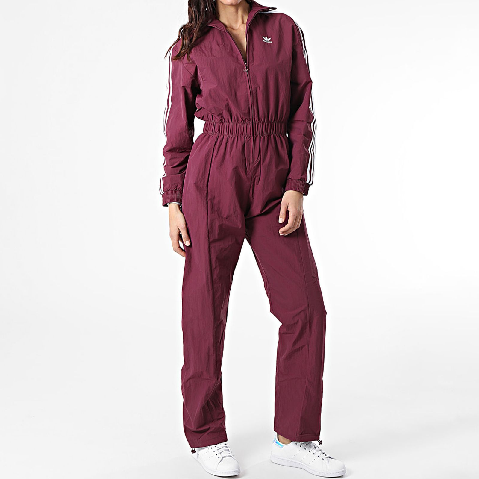 Adidas Originals Boiler Suit Overall Jumpsuit Rare Burgundy 34 | eBay