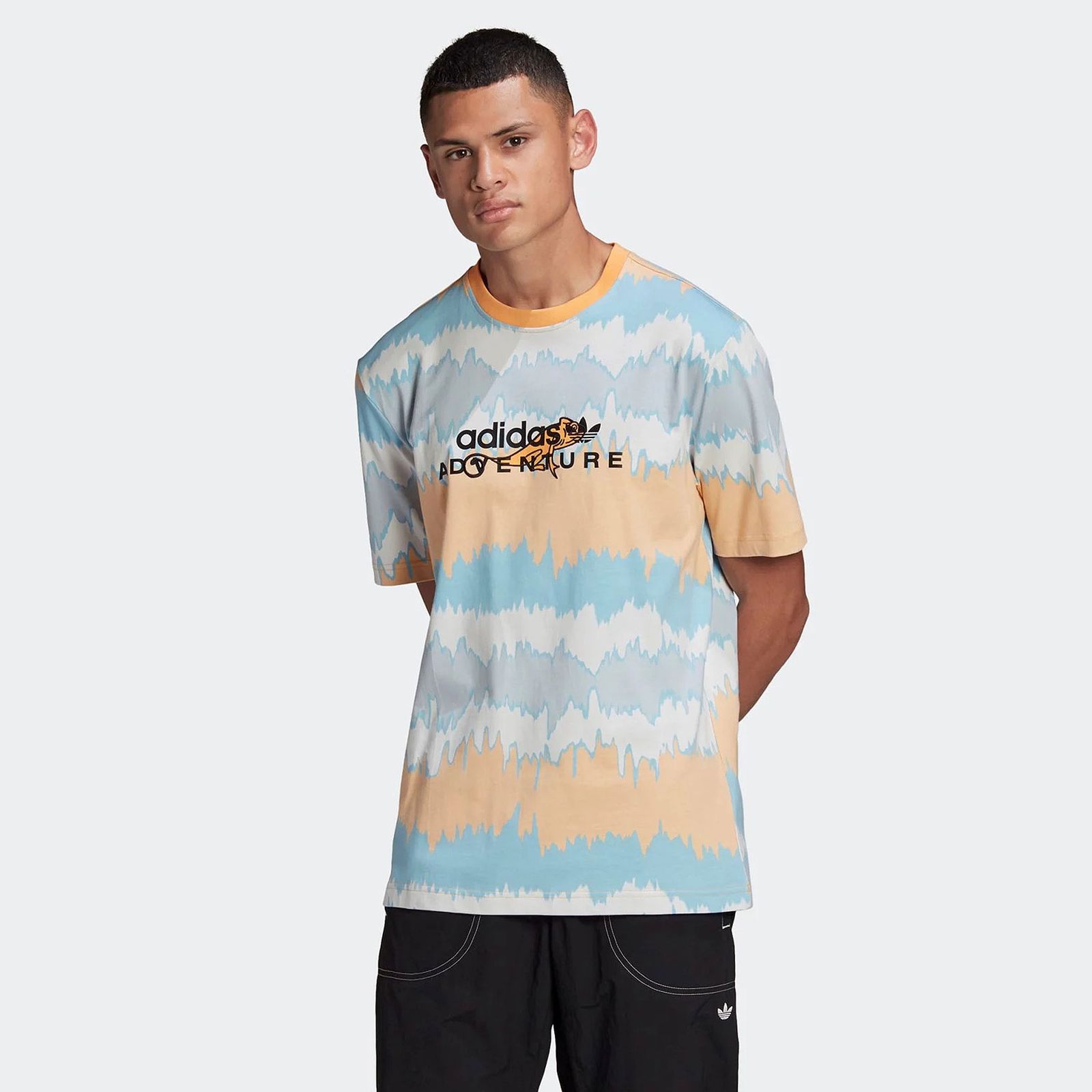 Adidas Originals Adventure AOP Chameleon Lizard T-Shirt