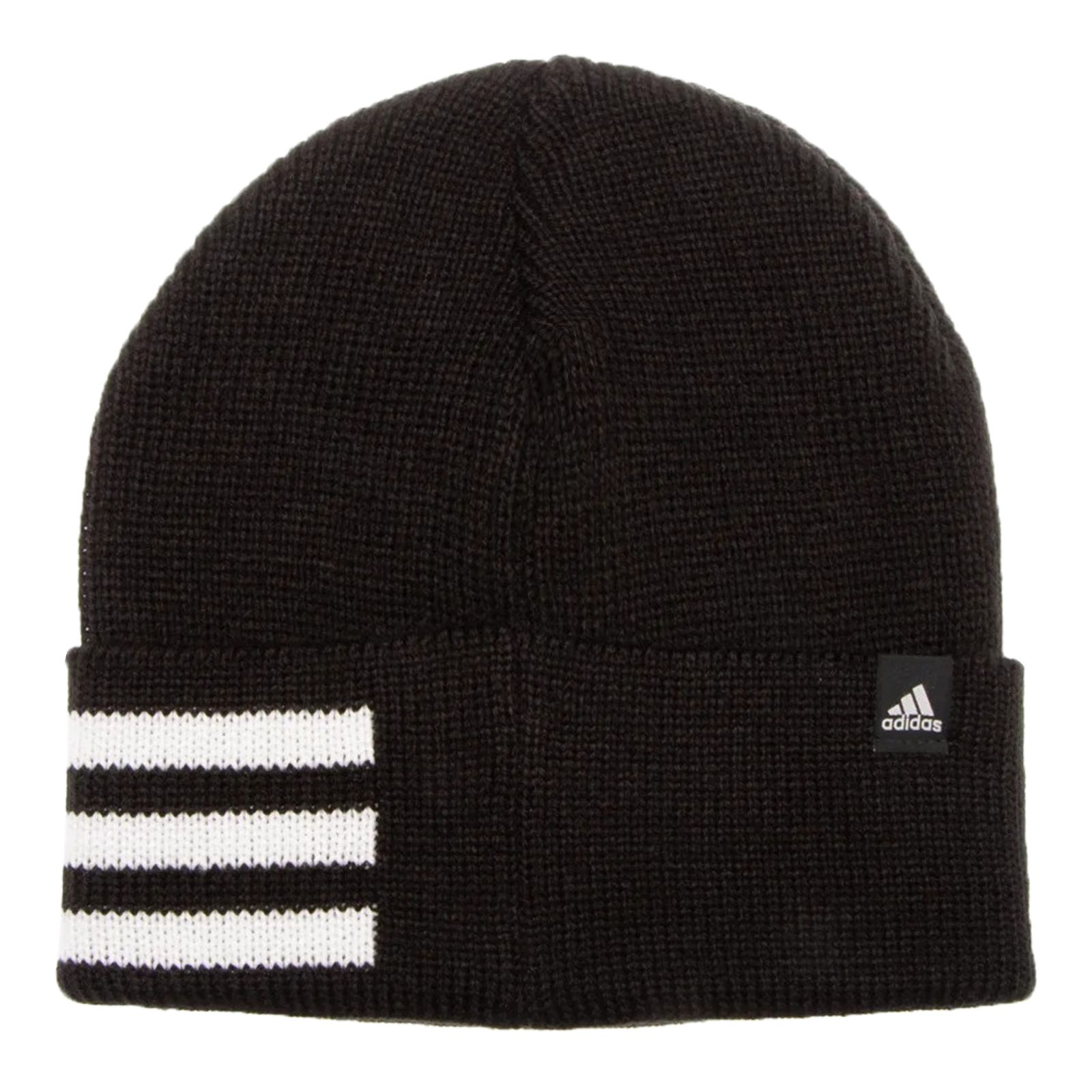 adidas Herren 3S Woolie Streifen Winter Mütze Beanie Ski