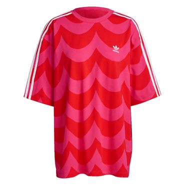 Adidas X Marimekko Shirt Wave Designer Oversize Tee Sport