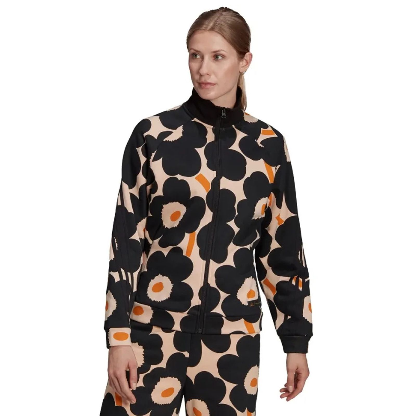 Adidas Marimekko Fleece Jacket Designer Sweater Track Top GT4594