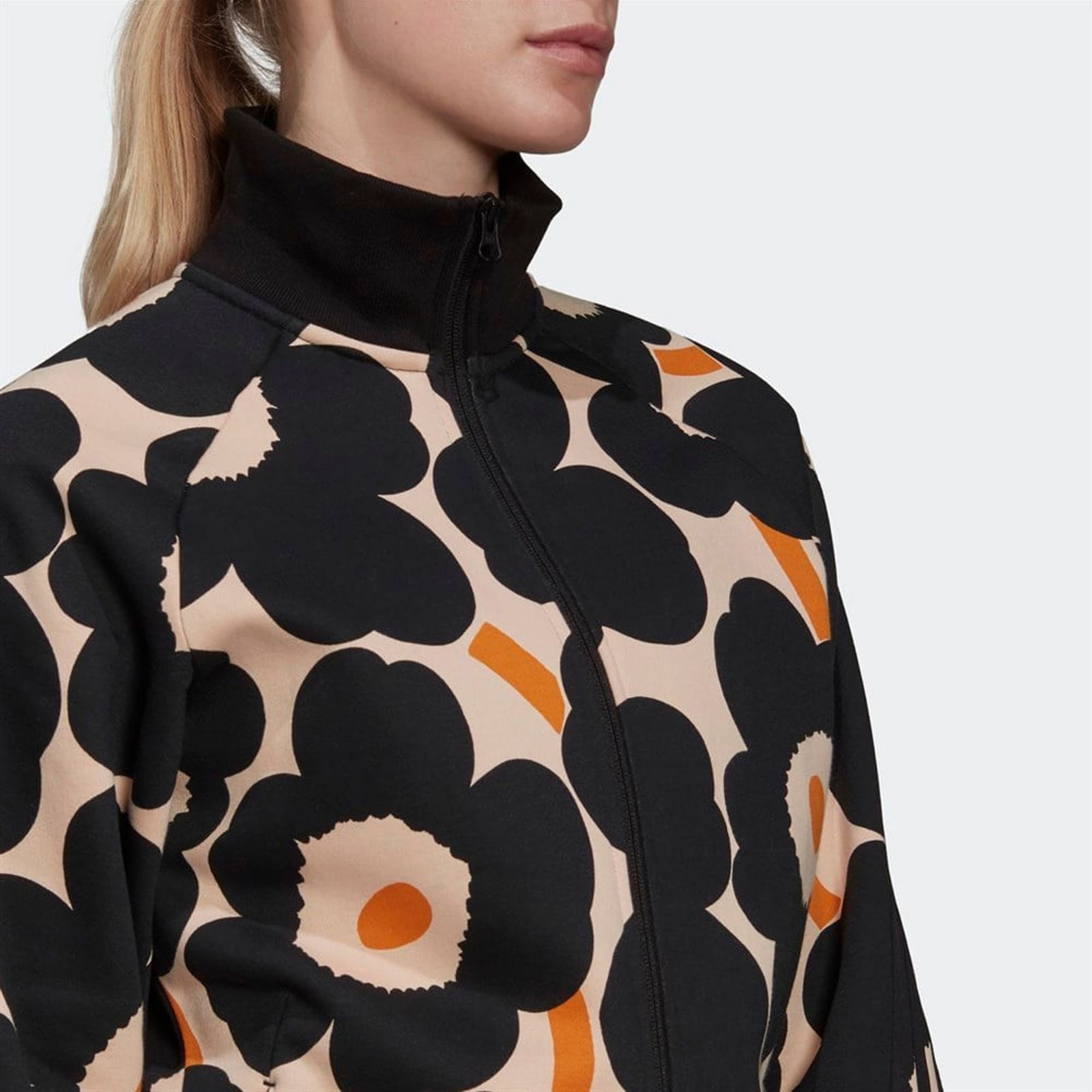 Adidas Marimekko Fleece Jacket Designer Sweater Track Top GT4594