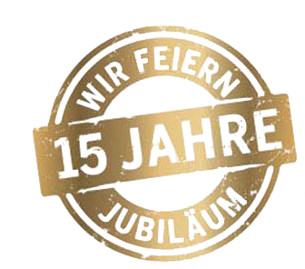 15 Jahre Jubiläumslogo