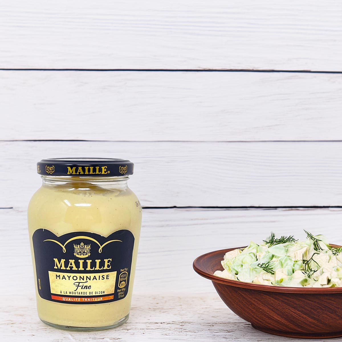 Maille Mayonnaise Fine: Französische Feinkost im 320g-Glas