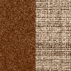 Braun - Beige (Kunstleder/Stoff)