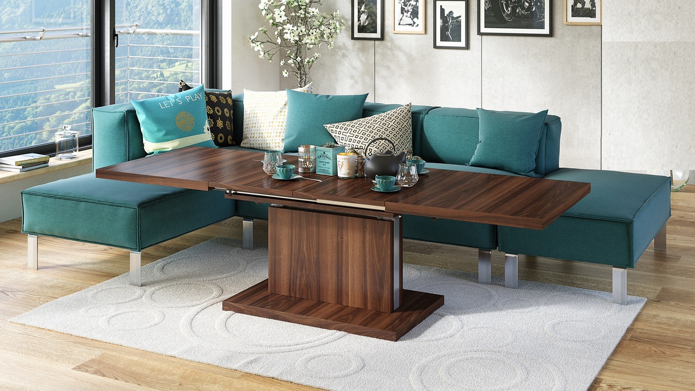 Ansicht eines Funktionstisches