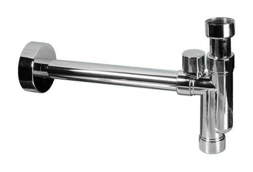 Design Siphon Sifon McAlpine CAT32V-CB mit Reinigungsöffnung und Belüftung 1 1/4" 32mm Abgang