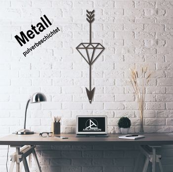 1264-Design-3D-Wandbild-60-x-25-cm-Pfeil-Diamant-Wanddeko-Archtwain-Studio-Design-Industrie-Look-MD-107_1.jpg