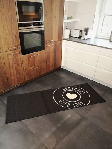 Küchenläufer Küchenmatte Läufer Küchenteppich HOMEMADE WITH LOVE KL-29