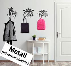 1511-3er-Set-Design-3D-Garderobe-Kleiderhaken-King-Queen-Princess-Deko-Wanddeko-Archtwain-Studio-Design-Industrie-Look.jpg 1511-3er-Set-Design-3D-Garderobe-Kleiderhaken-King-Queen-Princess-Deko-Wanddeko-Archtwain-Studio-Design-Industrie-Look.jpg