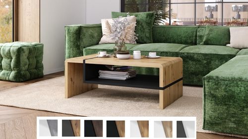 Couchtisch Folk 01 Tisch Wohnzimmertisch mit Ablagefläche