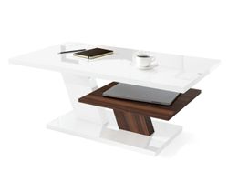 Design Couchtisch Tisch Cliff Wohnzimmertisch 110x60x45cm mit Ablagefläche