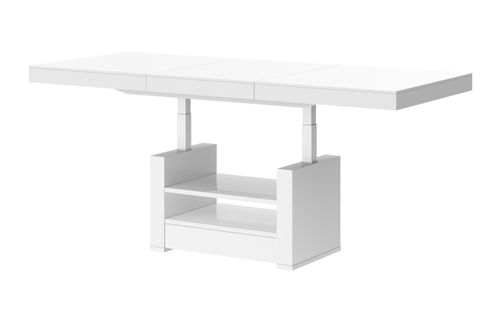 Design Couchtisch Tisch HLM-111 Hochglanz Schublade höhenverstellbar ausziehbar  alt-