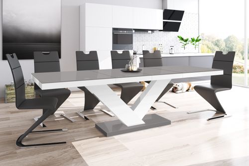 Design Esstisch Tisch HE-999 ausziehbar 160 bis 256 cm