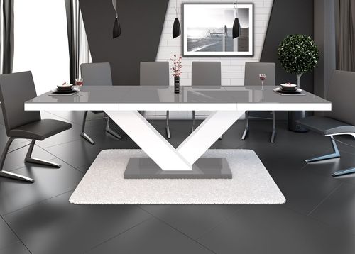 Design Esstisch Tisch HE-999 ausziehbar 160 bis 256 cm