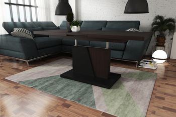 Walnuss Wenge - Schwarz matt