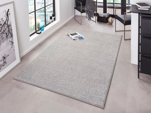 Kräuselverlours Velours Teppich 160 x 240 cm Pure Uni HF