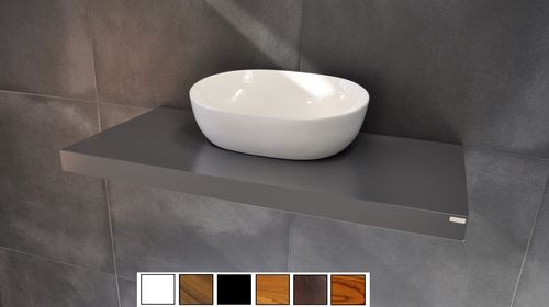 Edler Waschtisch Waschtischplatte inklusive Halterung 60 cm Carl Svensson alt-