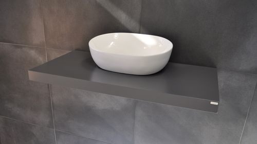 Edler Waschtisch Waschtischplatte inklusive Halterung 60 cm Carl Svensson alt-