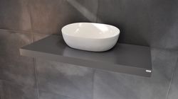 Edler Waschtisch Waschtischplatte inklusive Halterung 60 cm Carl Svensson