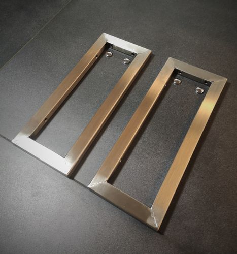 Handtuchhalterung Chrom / Edelstahl V2A Wandhalterung Waschtischplatte Regalträger Konsolenhalterung Wandkonsole Konsolenträger