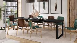 Design Esstisch Avari Tisch XXL ausziehbar 140 bis 290 cm