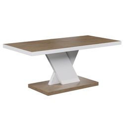 Design Couchtisch MA-111 Hochglanz Tisch 90x60x50cm