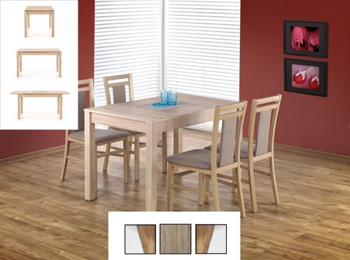 Design Esstisch Tisch HAM-111 ausziehbar 118 bis 158 cm