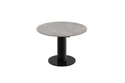 Design Esstisch Tisch HES-111 rund oval Hochglanz ausziehbar 100-148cm