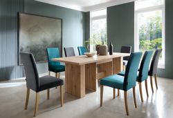 Design Esstisch WM-999 Eiche Riviera ausziehbar 140 - 300 cm