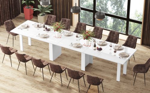 Design Esstisch Tisch HMA-111 XXL ausziehbar 170 bis 410 cm Esszimmer