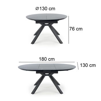 6434-Design-Esstisch-rund-HA-500-Marmor-Schwarz-Schwarz-matt-ausziehbar_3.jpg