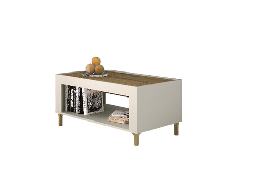 Design Couchtisch DM-1 Eiche Whisky Tisch Wohnzimmertisch Ablagefläche