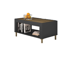 Design Couchtisch DM-1 Eiche Whisky Tisch Wohnzimmertisch Ablagefläche