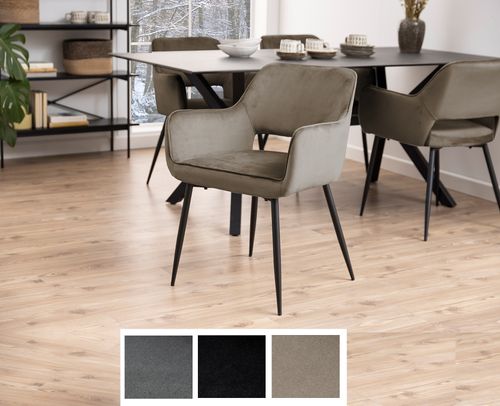 Design Esszimmerstuhl SL-1 Stuhl Stühle Samt Esszimmer Velour