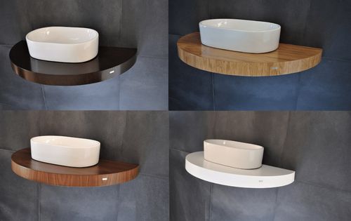 Edler Carl Svensson Waschtisch Waschtischplatte Waschkonsole oval rund