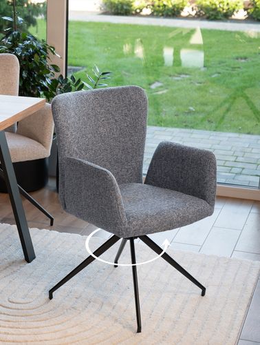 Design Esszimmerstuhl STA-1 Stuhl drehbar Stühle Stoff