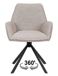 Design Esszimmerstuhl SYU-1 Stuhl 360 Grad drehbar Stühle Stoff
