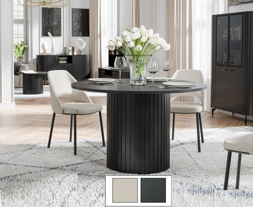 Design Esstisch Tisch Roma DO-8 rund Esszimmer 120 x 75 cm