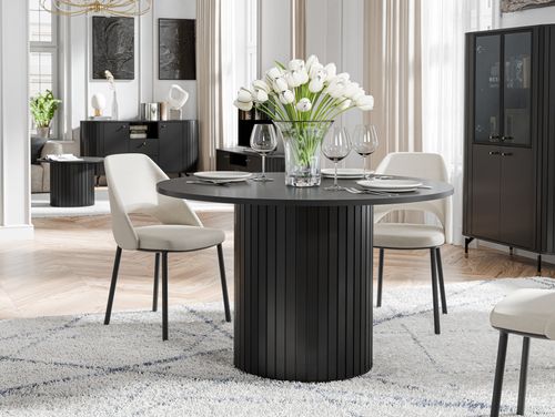 Design Esstisch Tisch Roma DO-8 rund Esszimmer 120 x 75 cm