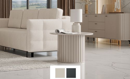 Design Couchtisch Roma DO-7 rund Wohnzimmertisch Beistelltisch Tisch