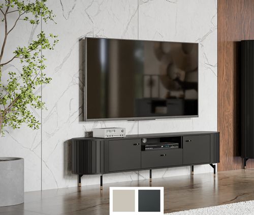 Design Fernsehtisch Roma DO-5 TV-Möbel Lowboard TV Wohnzimmer Tisch alt-