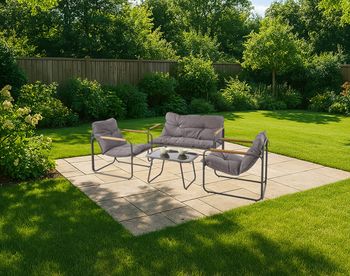 6617-Design-HGA-222-Gartenmoebel-Set-Grau---Braun-4-teilig-mit-Sofa--2-Stuehlen-und-Couchtisch-Gartengarnitur-Outdoor-Terrasse_2.jpg
