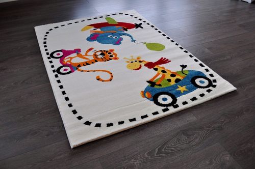 Hochwertiger FLORA Spielteppich Kinderteppich Teppich Tiger TF-9 120 x 170 cm alt-