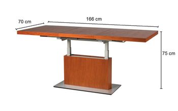 Design Couchtisch Tisch MN-7 Kirschbaum Kirsche höhenverstellbar