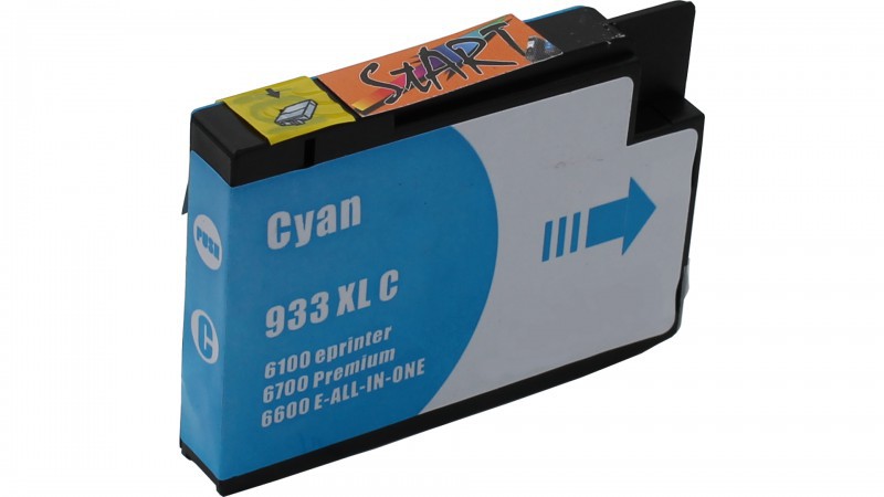 8 Compatible Ink Cartridges to HP HP932 + HP933  (BK, C, M, Y)