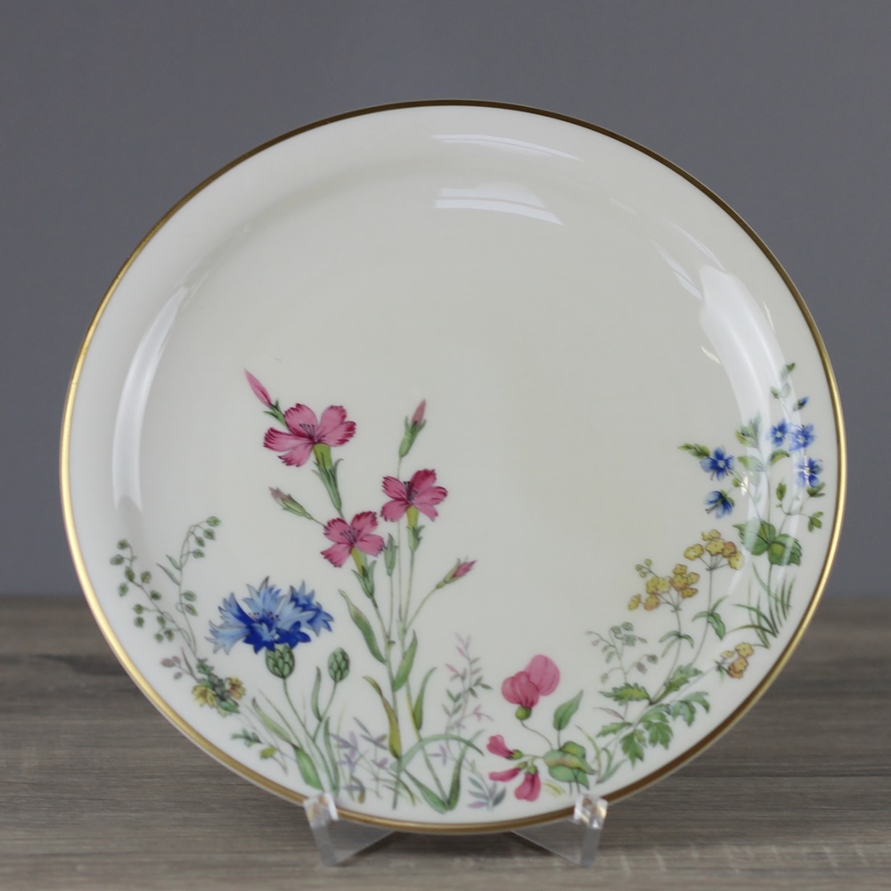 Krautheim Selb Wiesengrund und Bergeshöhn Frühstücksteller Kuchenteller  Scene L